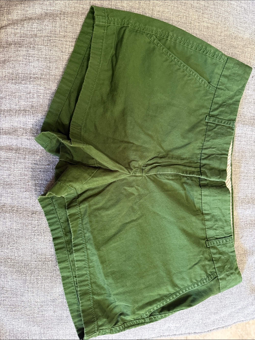 J. Crew Olive Green Women's Cotton Shorts